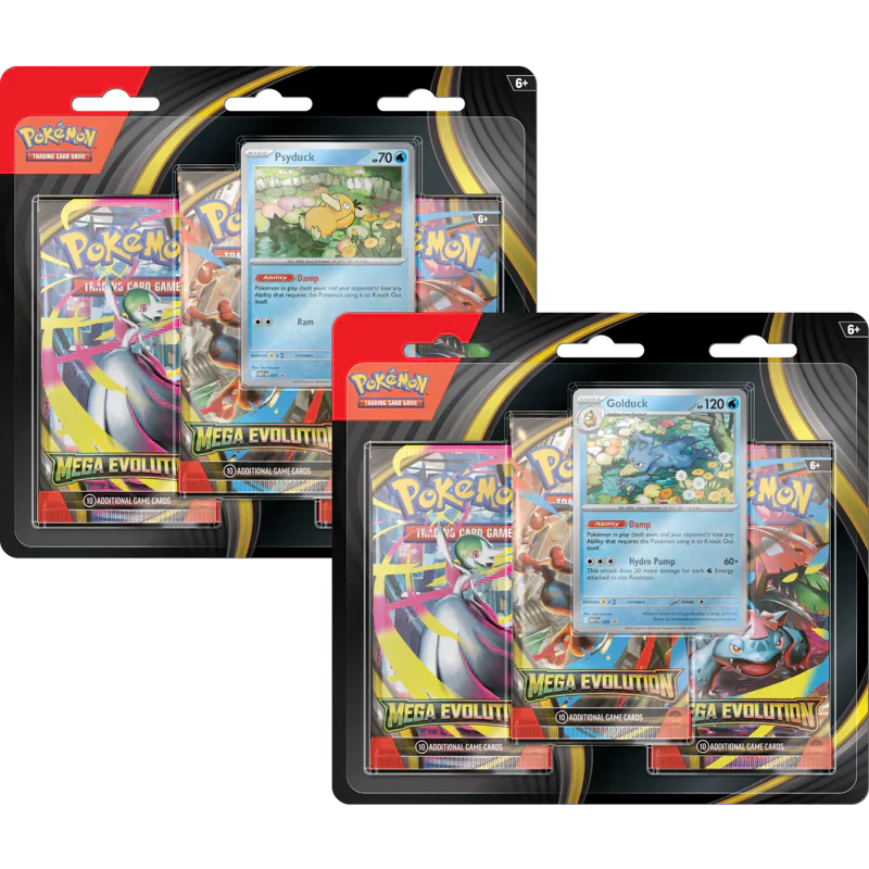 Mega Evolution 3 Pack Blister
