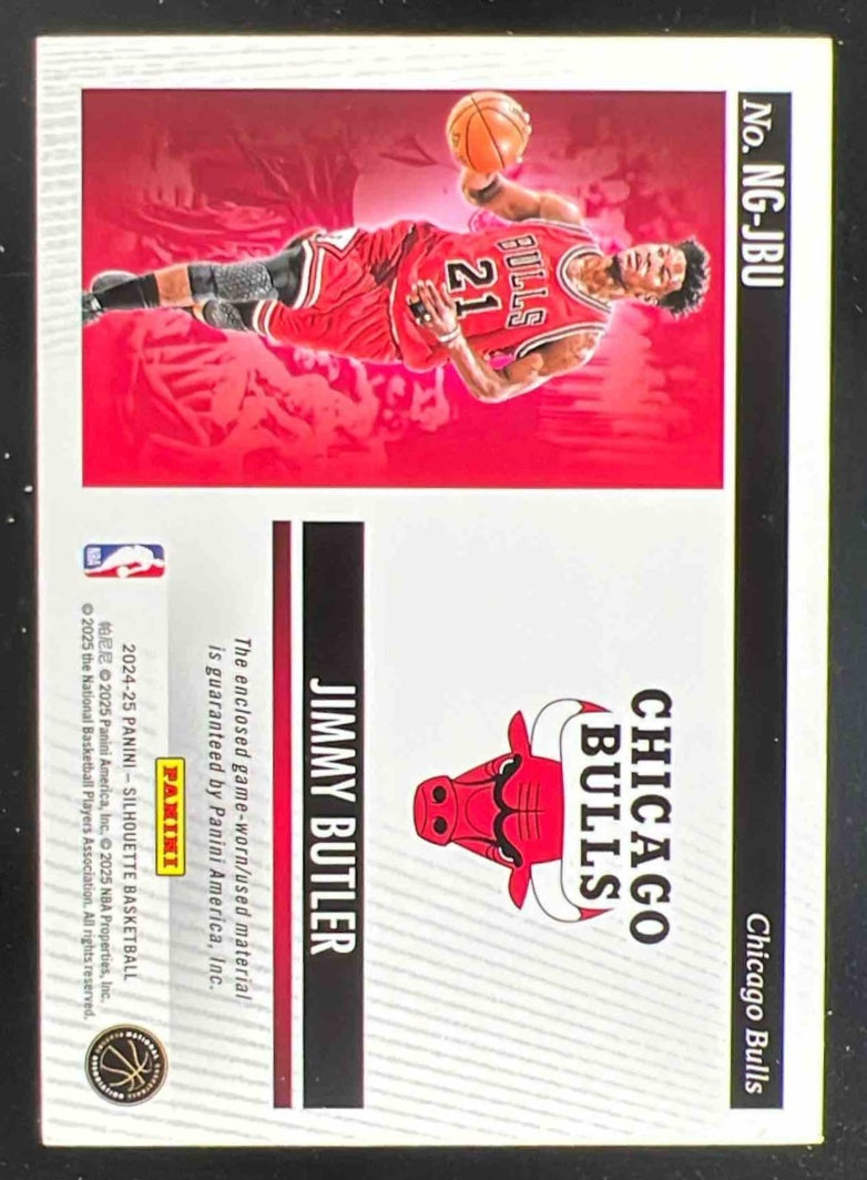 2024-25 Panini Silhouette NBA Gear Bronze #NG-JBU Jimmy Butler III /99