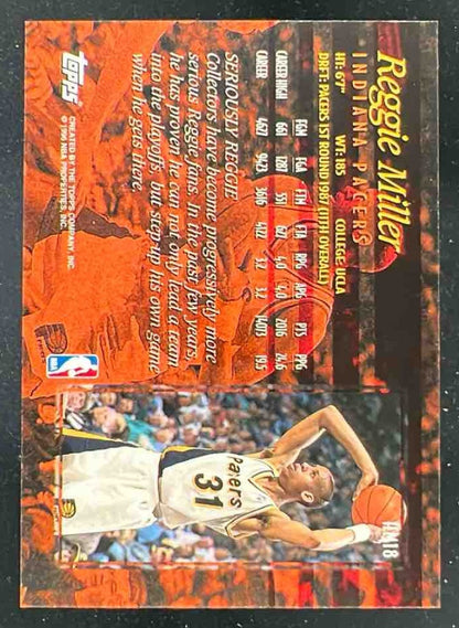 1996-97 Topps Hobby Masters #HM18 Reggie Miller