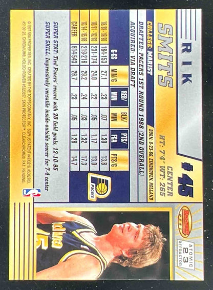 1996-97 Bowman 's Best Atomic Refractors #23 Rik Smits