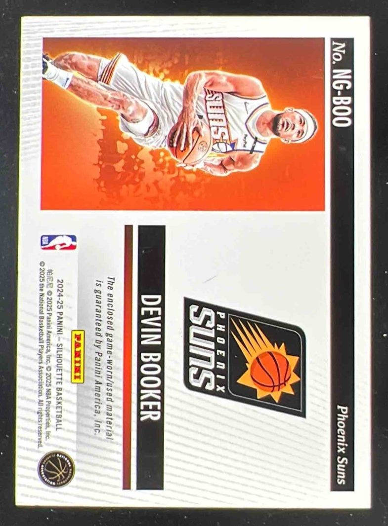 2024-25 Panini Silhouette NBA Gear Bronze #NG-BOO Devin Booker /99
