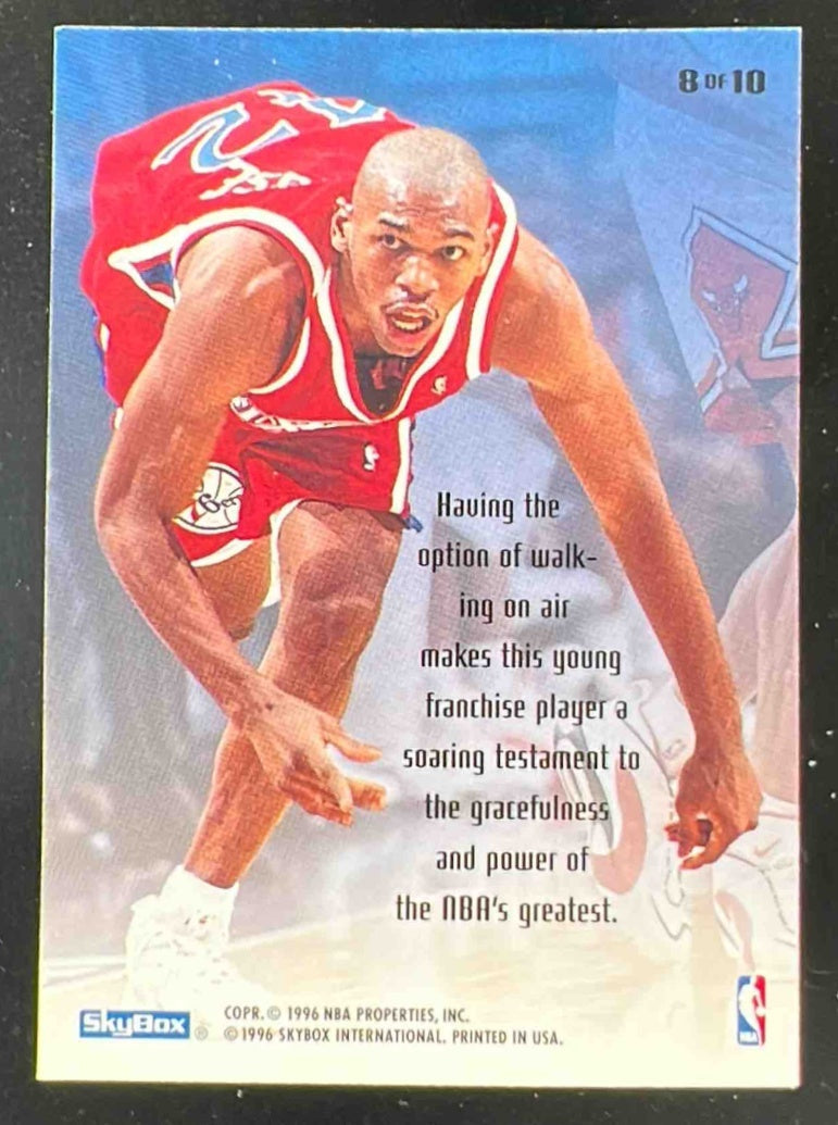 1995-96 Skybox E-XL A Cut Above #8 Jerry Stackhouse RC