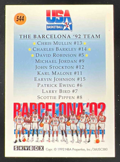 1991-92 Skybox #544 Chris Mullin Charles Barkley David Robinson U