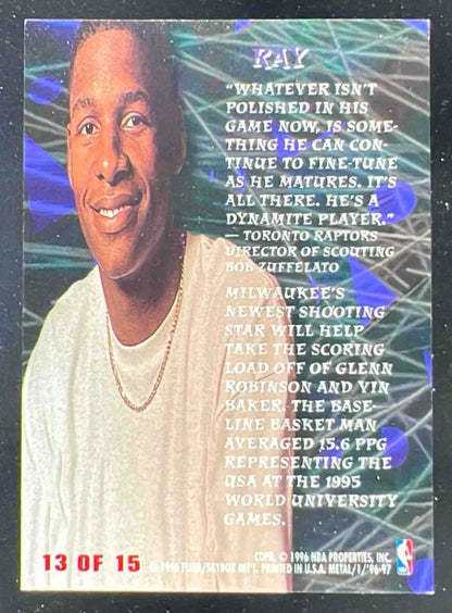 1996 Skybox Metal Metal Edge #13 Ray Allen