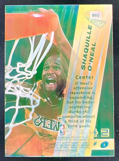 1996-97 Bowman 's Best Shots #BS3 Shaquille O'Neal
