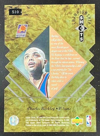 1995-96 SP Championship Championship Shots Gold #S10 Charles Barkley