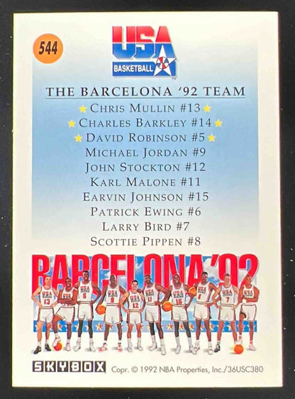 1991-92 Skybox #544 Chris Mullin Charles Barkley David Robinson U