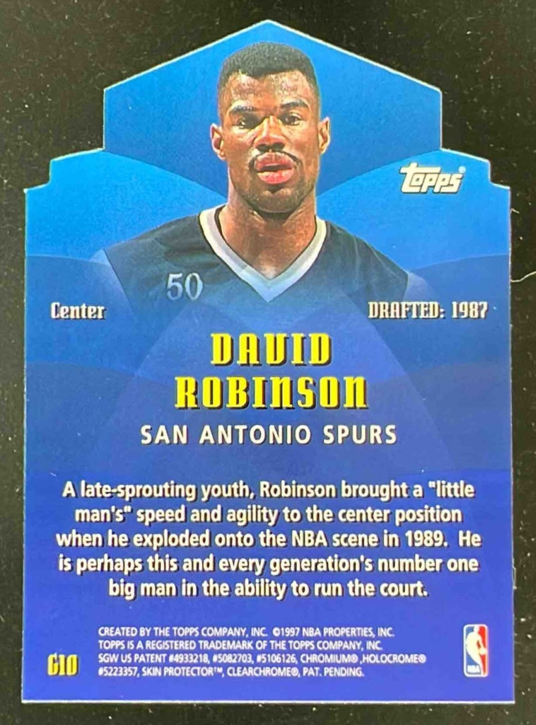 1997-98 Topps Generations #G10 David Robinson