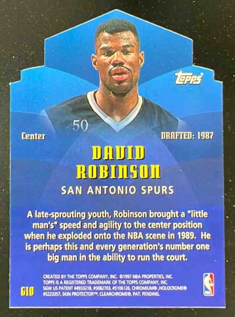 1997-98 Topps Generations #G10 David Robinson