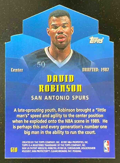 1997-98 Topps Generations #G10 David Robinson