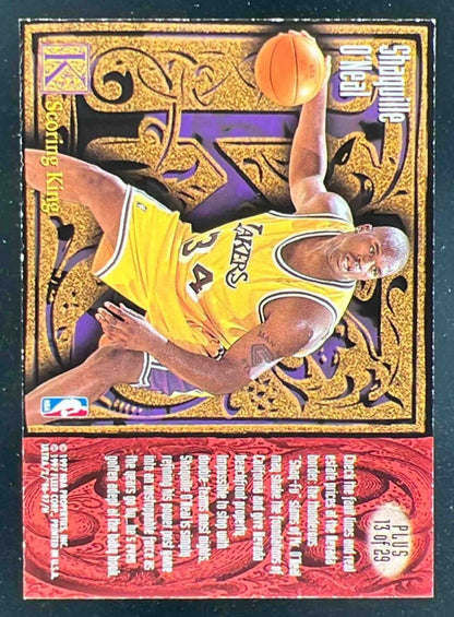 1996 Fleer Ultra Scoring Kings Plus #13 Shaquille O'Neal