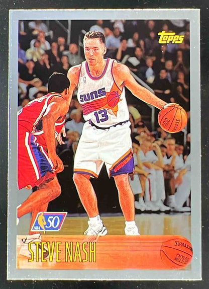 1996-97 Topps NBA at 50 #182 Steve Nash RC