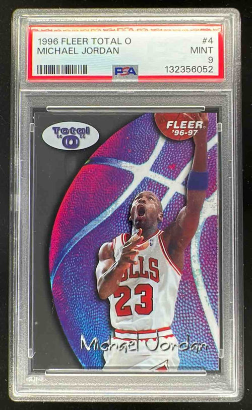 1996-97 Fleer Total #4 Michael Jordan PSA 9