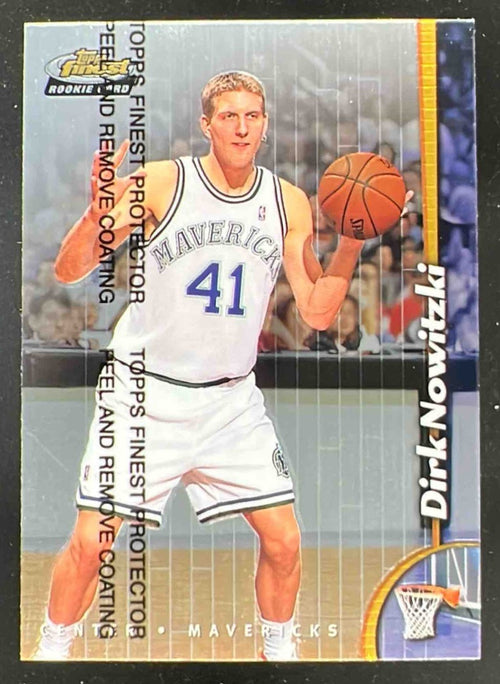 1998-99 Topps Finest #234 Dirk Nowitzki RC