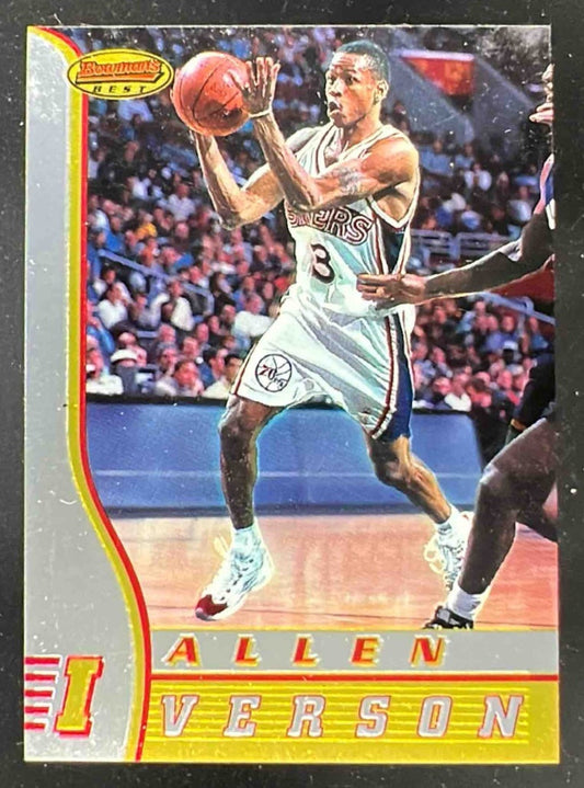 1996-97 Bowman 's Best #R1 Allen Iverson RC