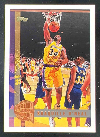 1997-98 Topps #109 Shaquille O'Neal