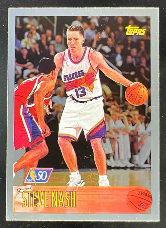 1996-97 Topps NBA at 50 #182 Steve Nash RC