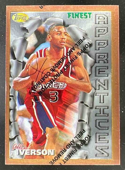 1996-97 Topps Finest Bronze #69 Allen Iverson