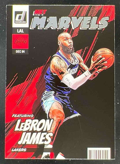2022-23 Panini Donruss Net Marvels #3 LeBron James