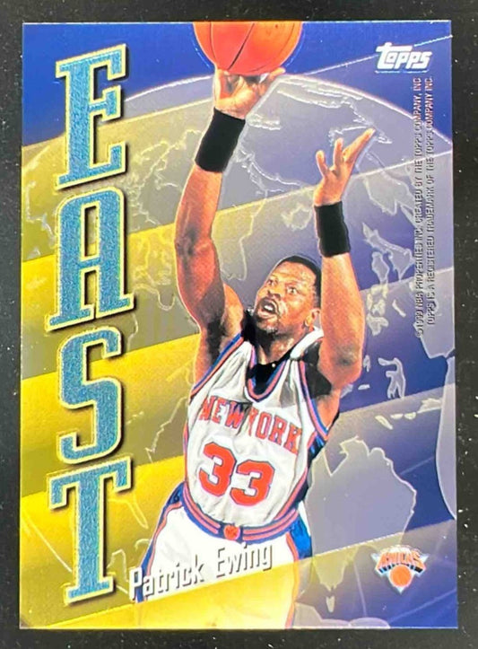 1998-99 Topps East/West #EW10 Patrick Ewing David Robinson