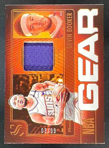 2024-25 Panini Silhouette NBA Gear Bronze #NG-BOO Devin Booker /99