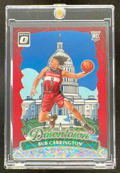 2024-25 Panini Donruss Optic Downtown #27 Bub Carrington RC