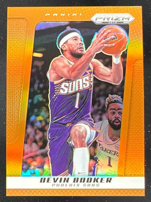 2024-25 Panini Prizm Deca Orange Prizms #41 Devin Booker /49