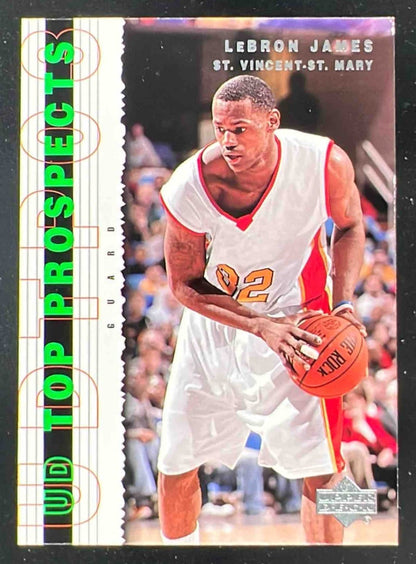 2003 Upper Deck Top Prospects #60 LeBron James