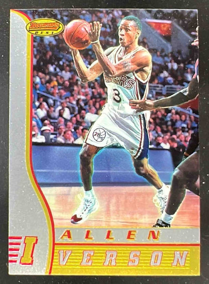1996-97 Bowman 's Best #R1 Allen Iverson RC