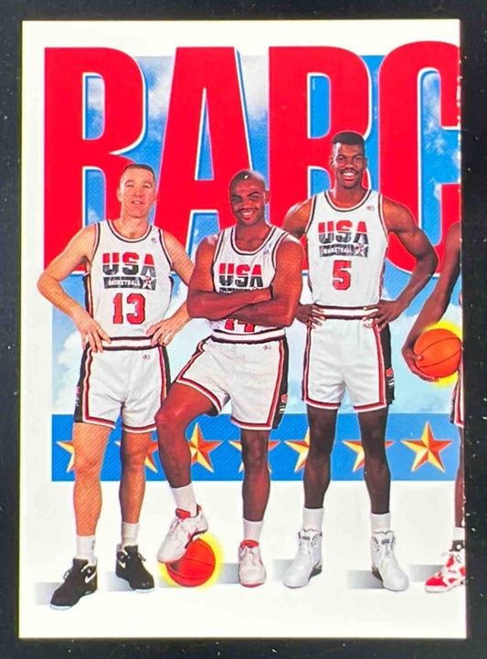 1991-92 Skybox #544 Chris Mullin Charles Barkley David Robinson U