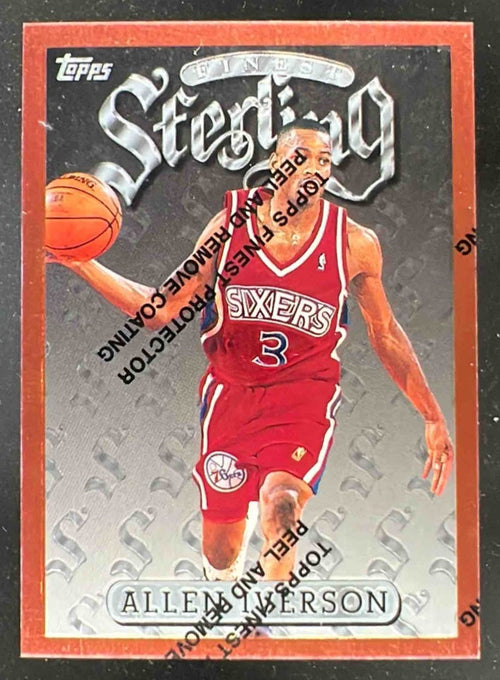 1996-97 Topps Finest Bronze #240 Allen Iverson