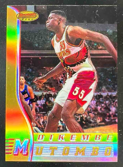 1996-97 Bowman 's Best Refractors #61 Dikembe Mutombo