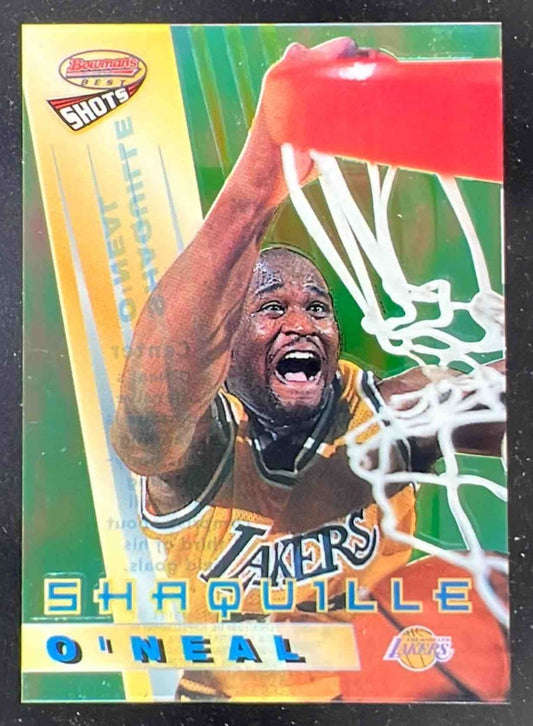1996-97 Bowman 's Best Shots #BS3 Shaquille O'Neal