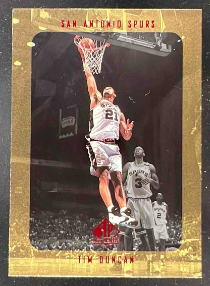 1997-98 SP Authentic #128 Tim Duncan RC