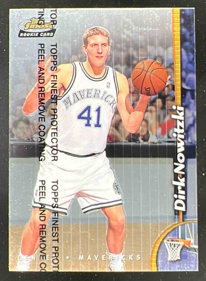 1998-99 Topps Finest #234 Dirk Nowitzki RC