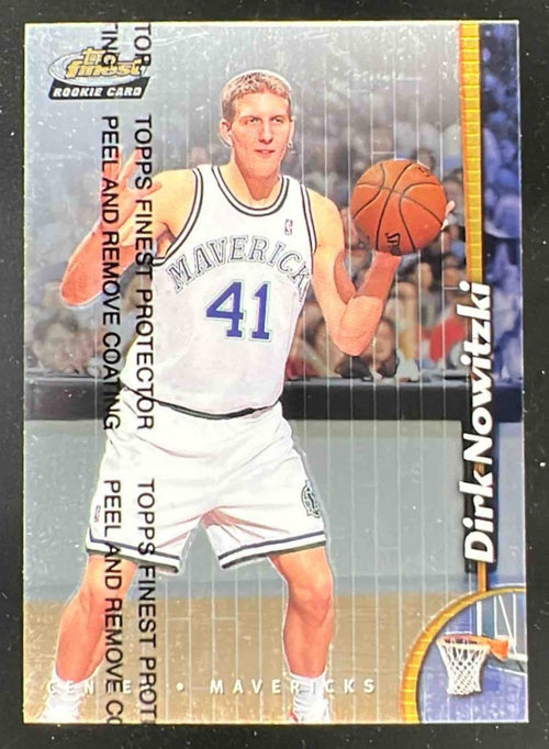 1998-99 Topps Finest #234 Dirk Nowitzki RC