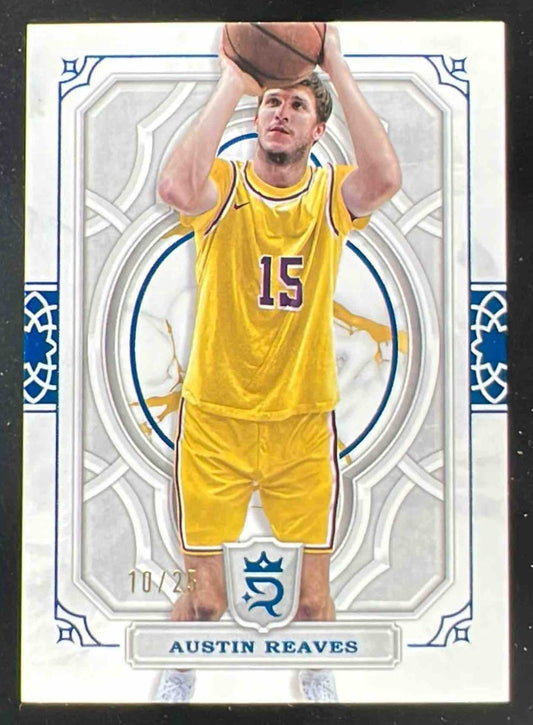 2023-24 Topps Royalty Collection Blue #63 Austin Reaves /25