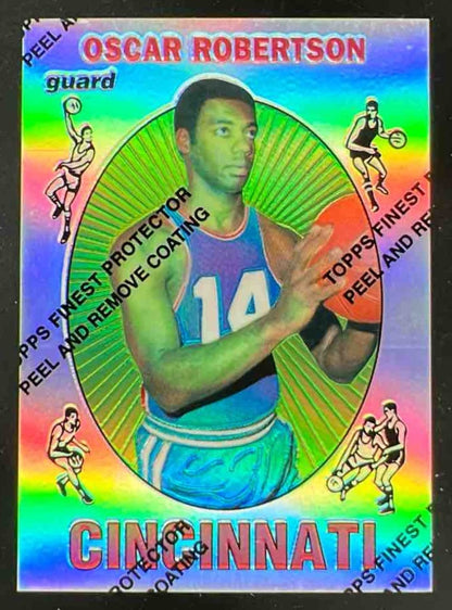 1996-97 Topps Finest Reprints Refractor #38 Oscar Robertson