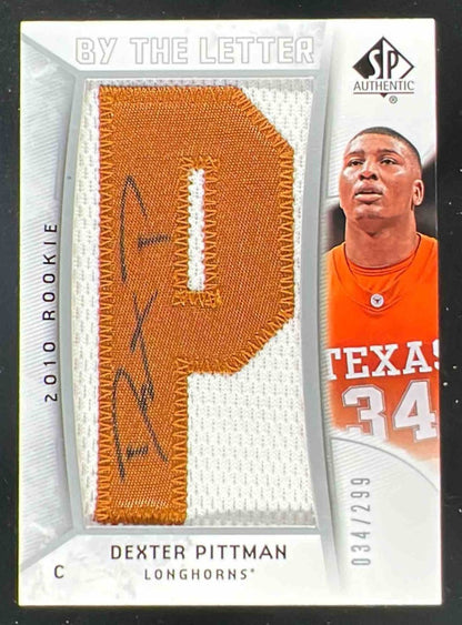 2010-11 SP Authentic #226 Dexter Pittman RC Auto /299