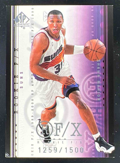 1999-00 SP Authentic #99 Shawn Marion RC /1500