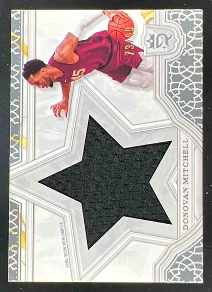 2023-24 Topps Royalty Collection Star Relics #SR-DM Donovan Mitchell /99