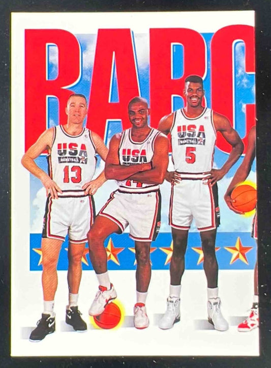 1991-92 Skybox #544 Chris Mullin Charles Barkley David Robinson U