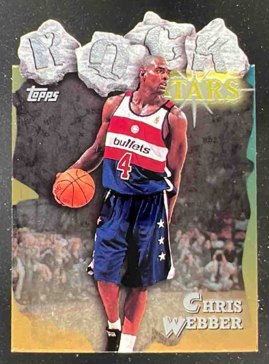 1997-98 Topps Rock Stars #RS3 Chris Webber