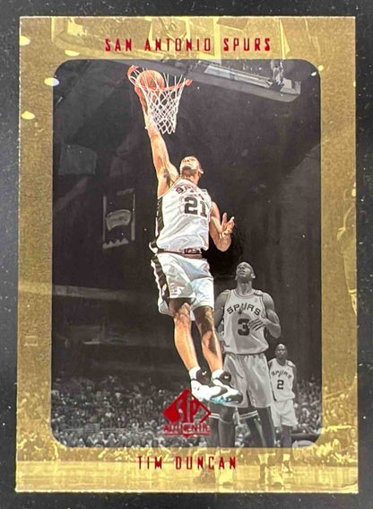 1997-98 SP Authentic #128 Tim Duncan RC