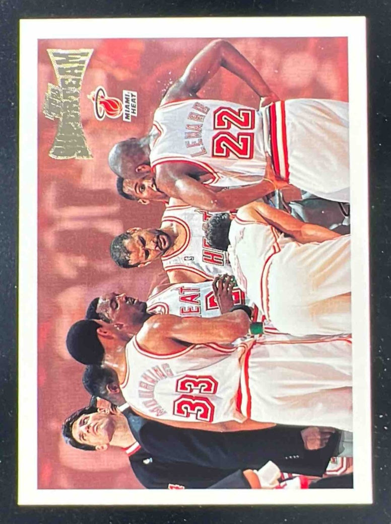 1996 Topps Super Team Card Rules #MH Miami Heat