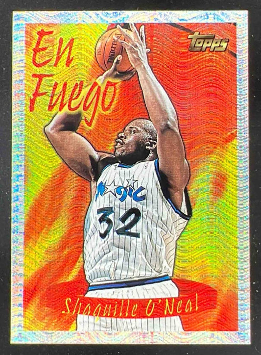 1996-97 Topps Chrome Season's Best #3 Shaquille O'Neal