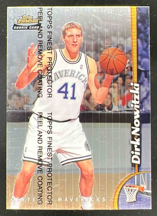 1998-99 Topps Finest #234 Dirk Nowitzki RC
