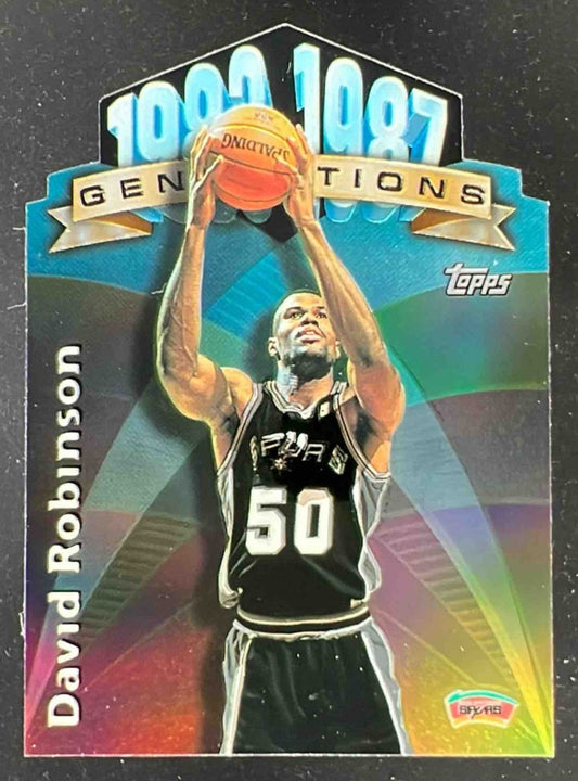 1997-98 Topps Generations #G10 David Robinson