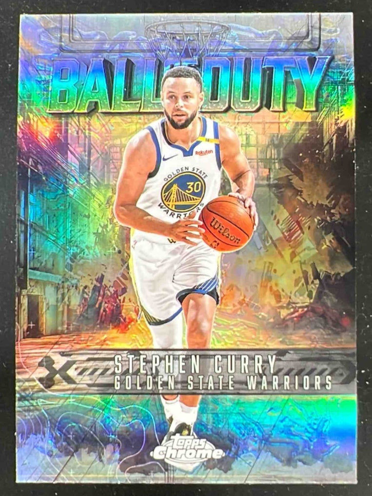 2025-26 Topps Chrome Ball of Duty Refractor #BD-9 Stephen Curry