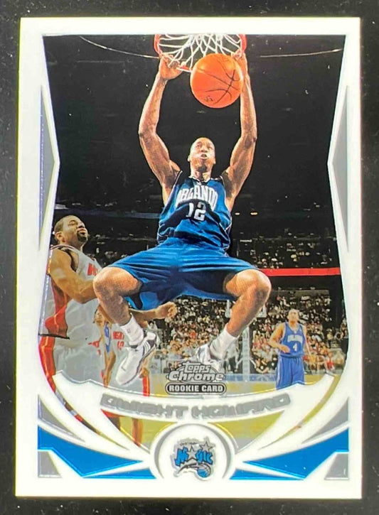 2004-05 Topps Chrome #166 Dwight Howard RC